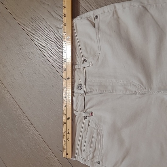 EUC Idyllwind Pants Women's sz 12/32L Cream/Tan High Rise Bootcut Pants - Picture 9 of 13